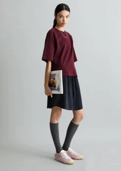 DfC Kurzarm-Sweatshirt relaxed aus reinem Organic Cotton
