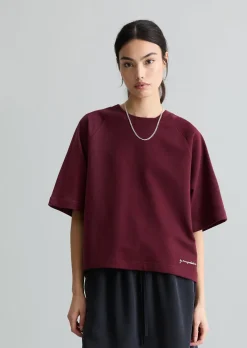 DfC Kurzarm-Sweatshirt relaxed aus reinem Organic Cotton