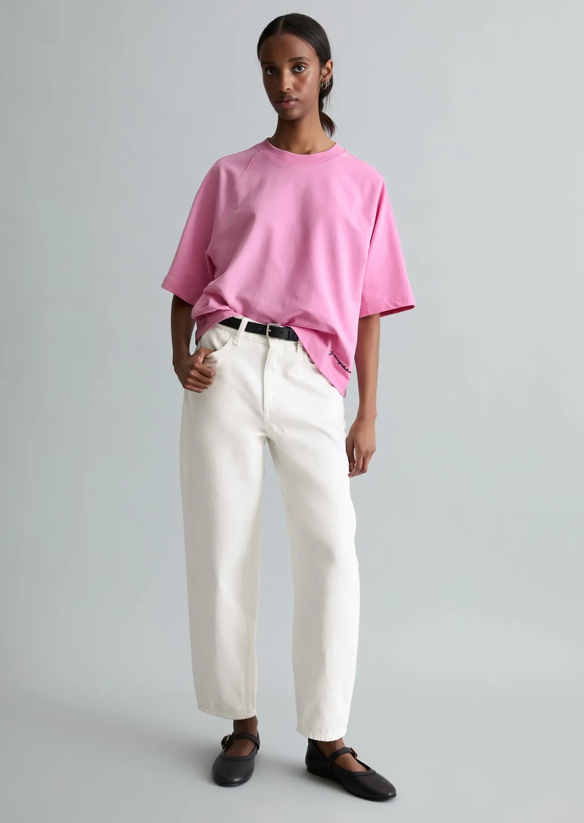 DfC Kurzarm-Sweatshirt relaxed aus reinem Organic Cotton
