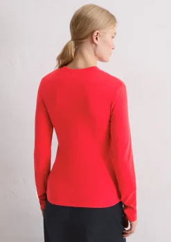 DfC Longsleeve regular aus Slub Jersey