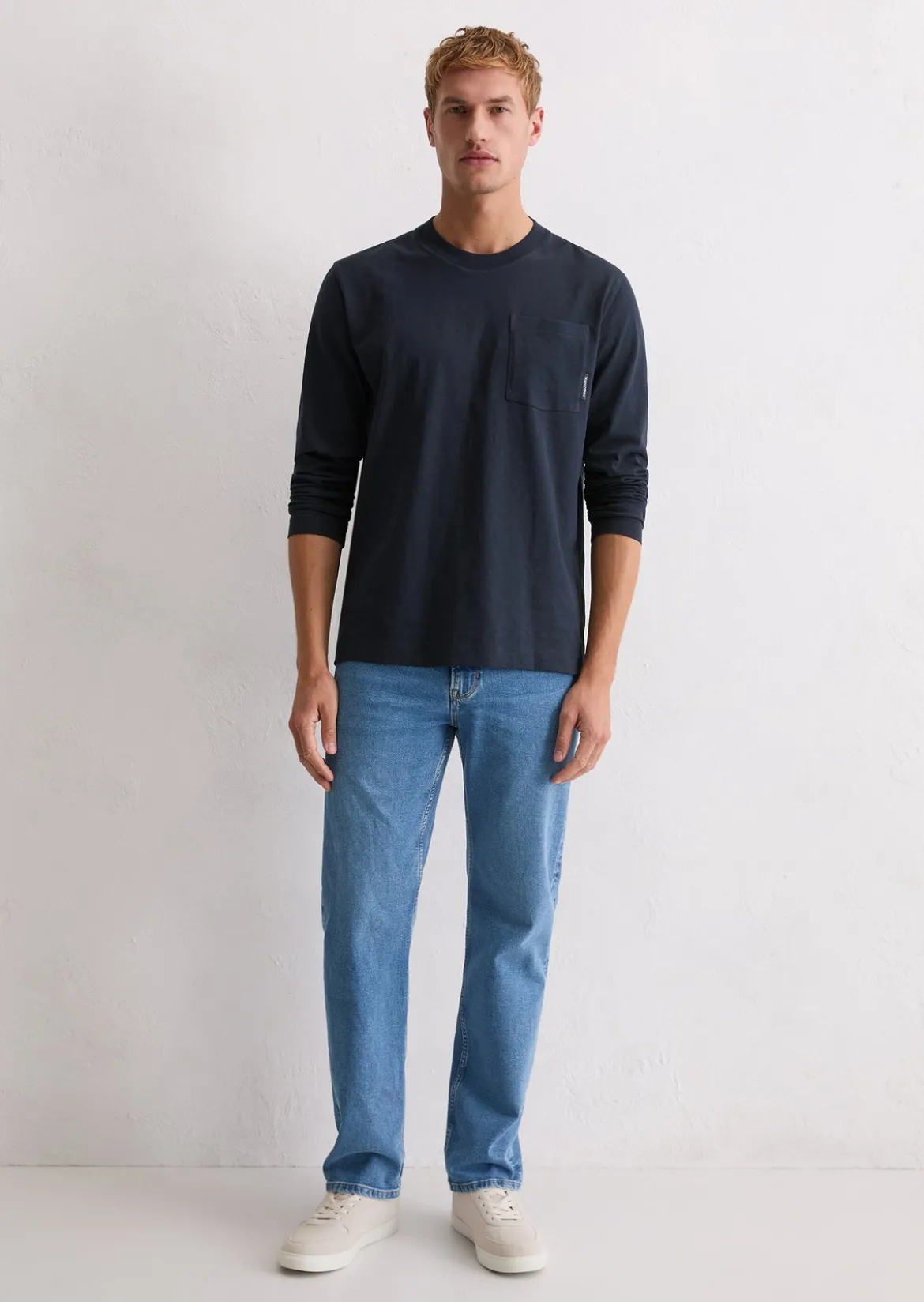 DfC Longsleeve regular in Heavy-Slub-Jersey-Qualität