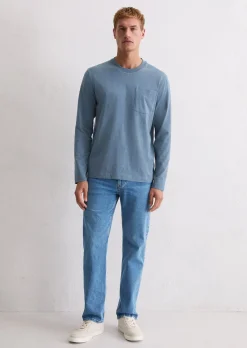 DfC Longsleeve regular in Heavy-Slub-Jersey-Qualität