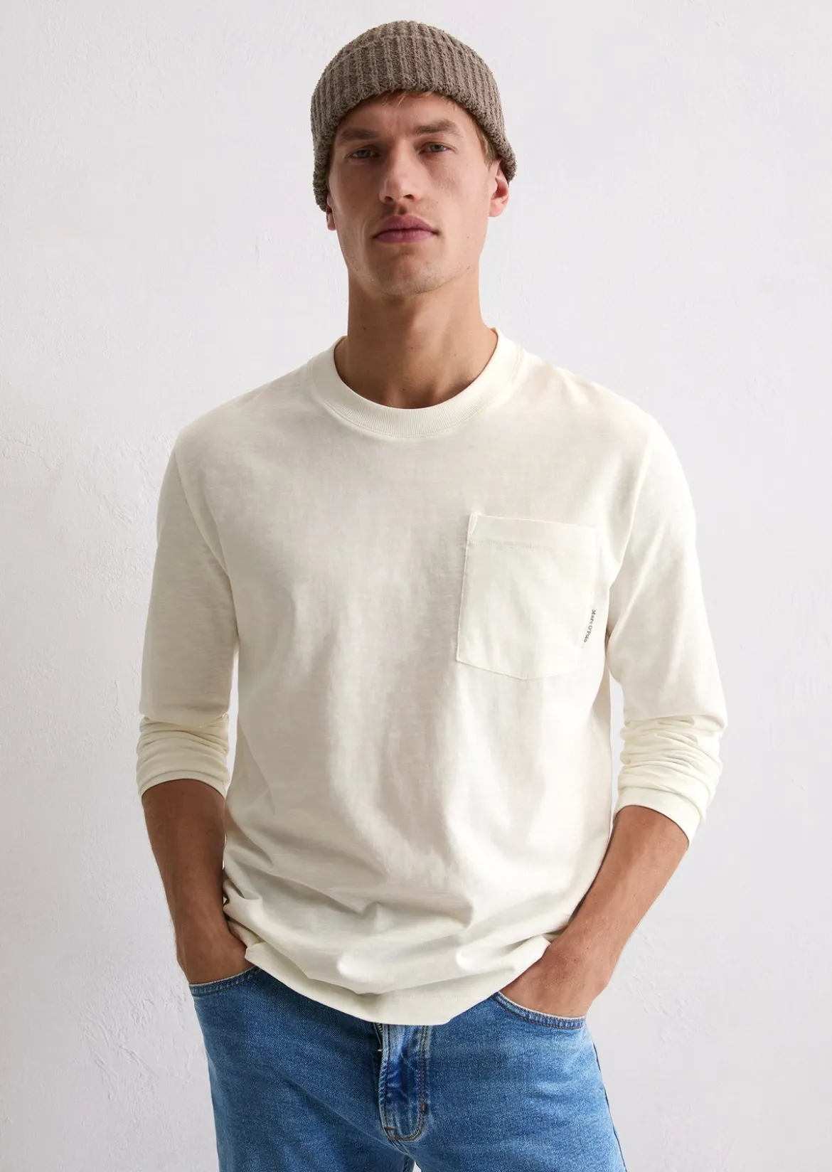 DfC Longsleeve regular in Heavy-Slub-Jersey-Qualität