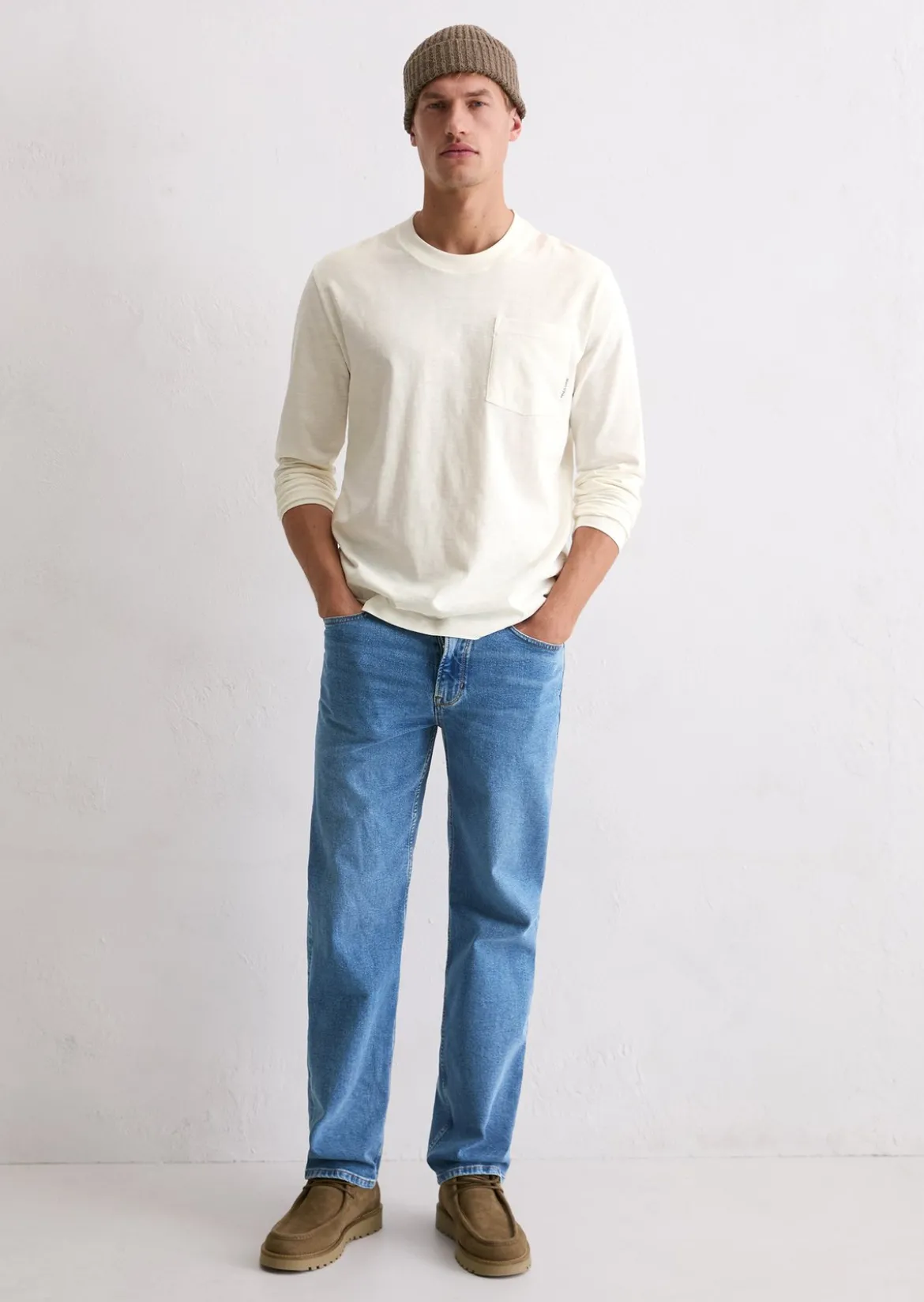 DfC Longsleeve regular in Heavy-Slub-Jersey-Qualität