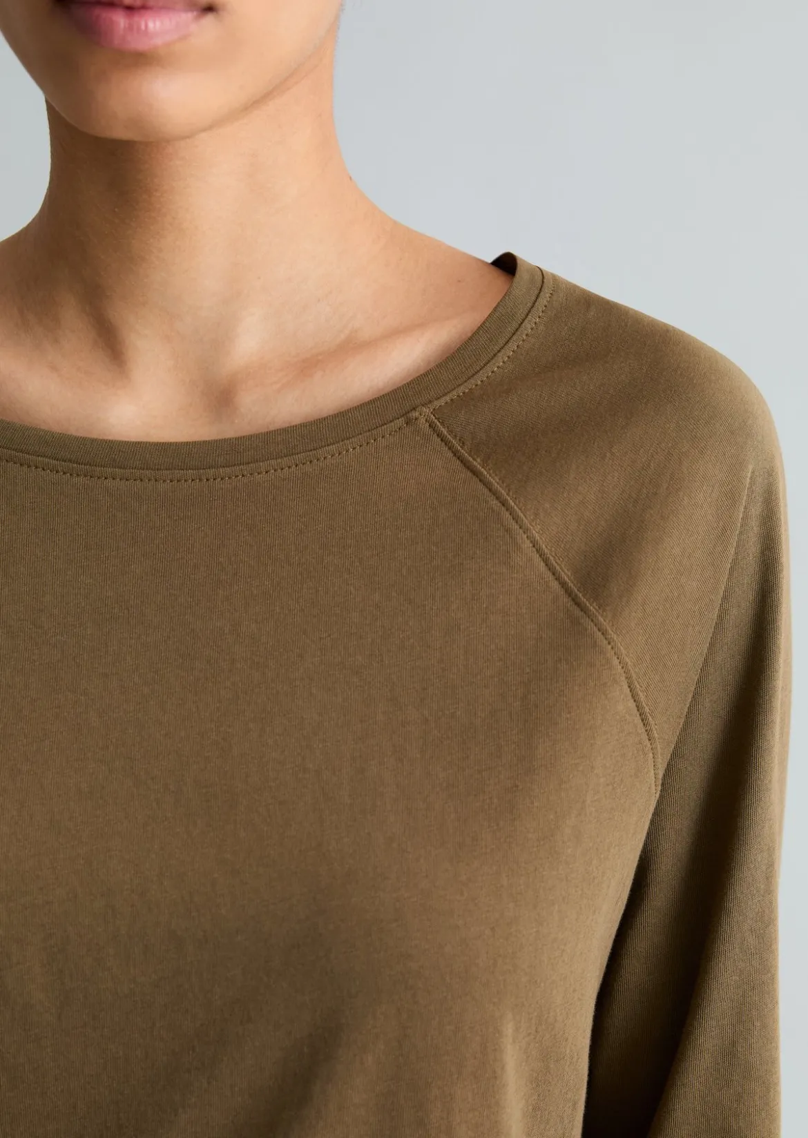 DfC Longsleeve relaxed mit Raglan-Ärmeln