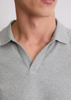 DfC Ottoman-Poloshirt aus weichem Bio-Baumwoll-Jersey