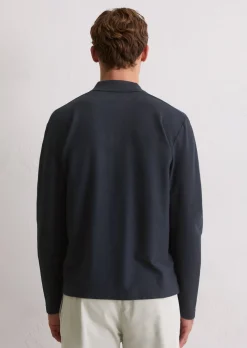 DfC Ottoman-Poloshirt aus weichem Bio-Baumwoll-Jersey