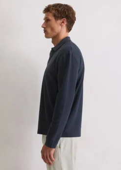 DfC Ottoman-Poloshirt aus weichem Bio-Baumwoll-Jersey