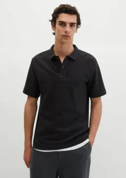DfC Poloshirt Jersey regular mit feiner Struktur