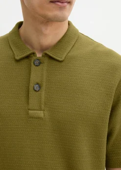 DfC Poloshirt Jersey regular mit feiner Struktur