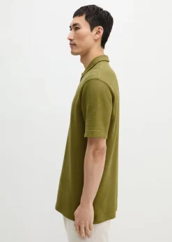 DfC Poloshirt Jersey regular mit feiner Struktur