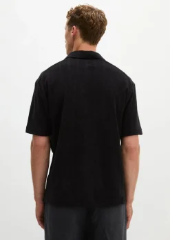 DfC Poloshirt loose aus Bio-Baumwoll-Frottee