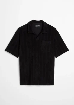 DfC Poloshirt loose aus Bio-Baumwoll-Frottee