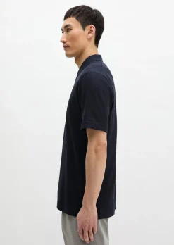 DfC Poloshirt regular im strukturierten Karo-Jacquard
