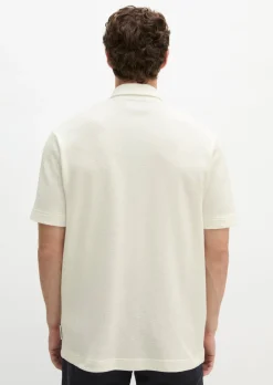 DfC Poloshirt regular mit feiner Waffel-Struktur
