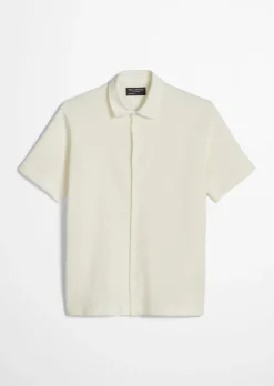 DfC Poloshirt regular mit feiner Waffel-Struktur