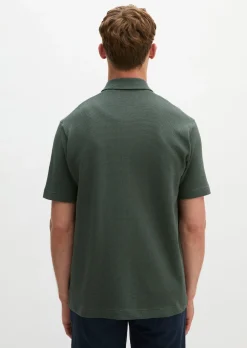 DfC Poloshirt regular mit feiner Waffel-Struktur