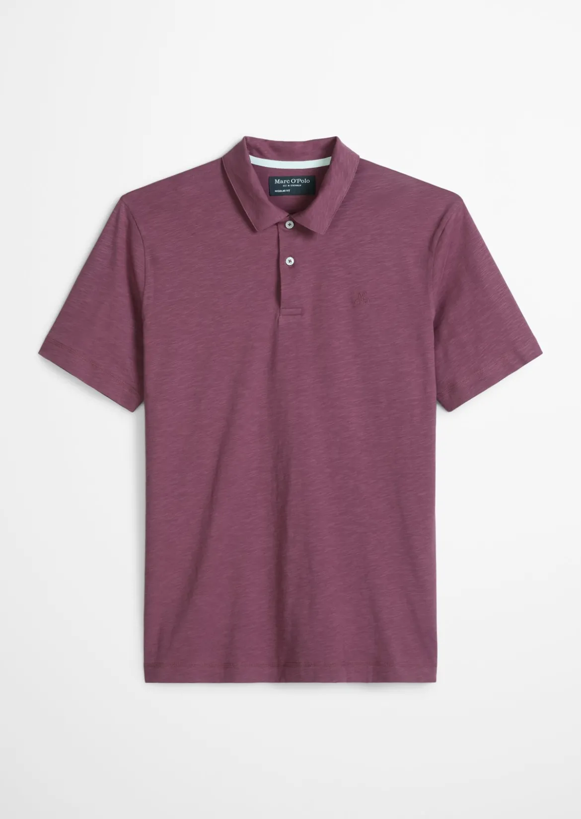 DfC Poloshirt Slub-Jersey regular aus weicher Bio-Baumwolle