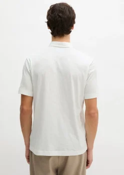 DfC Poloshirt Slub-Jersey regular aus weicher Bio-Baumwolle