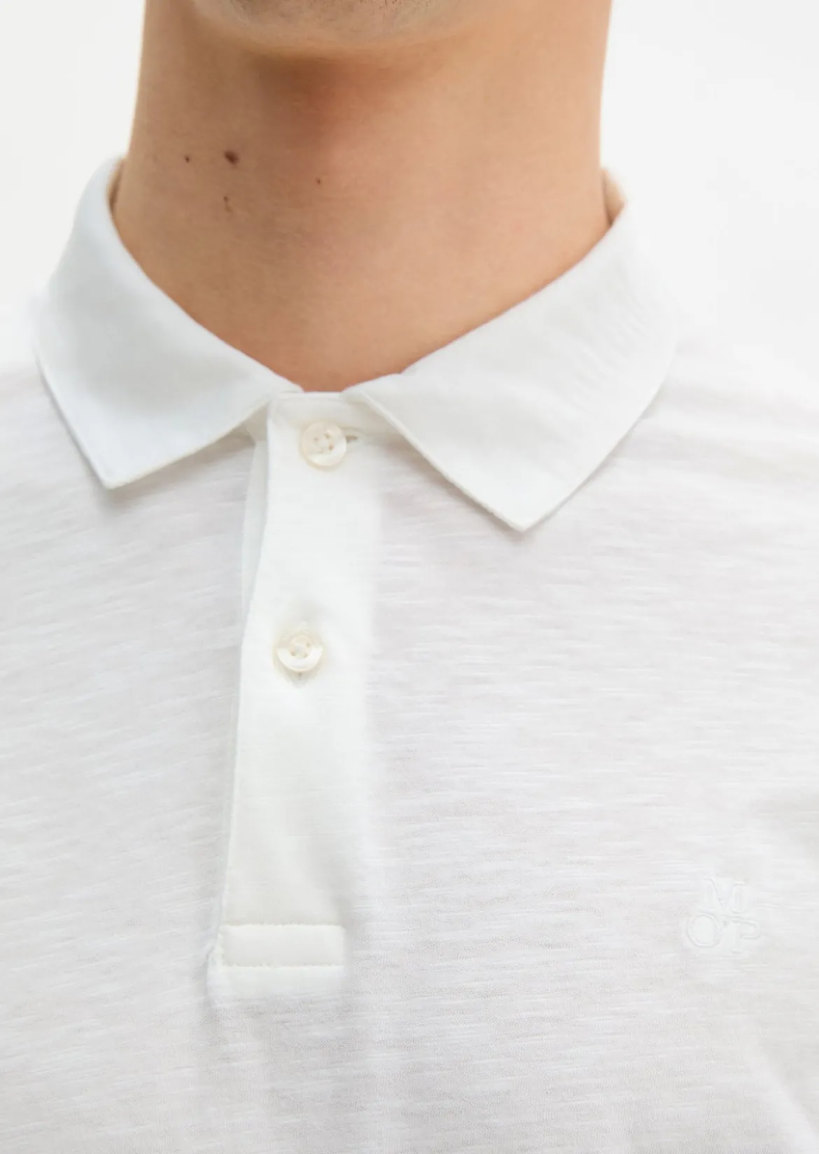 DfC Poloshirt Slub-Jersey regular aus weicher Bio-Baumwolle