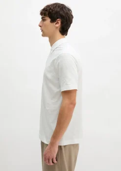 DfC Poloshirt Slub-Jersey regular aus weicher Bio-Baumwolle