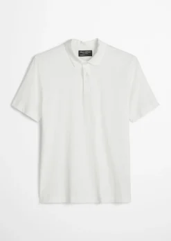 DfC Poloshirt Slub-Jersey regular aus weicher Bio-Baumwolle