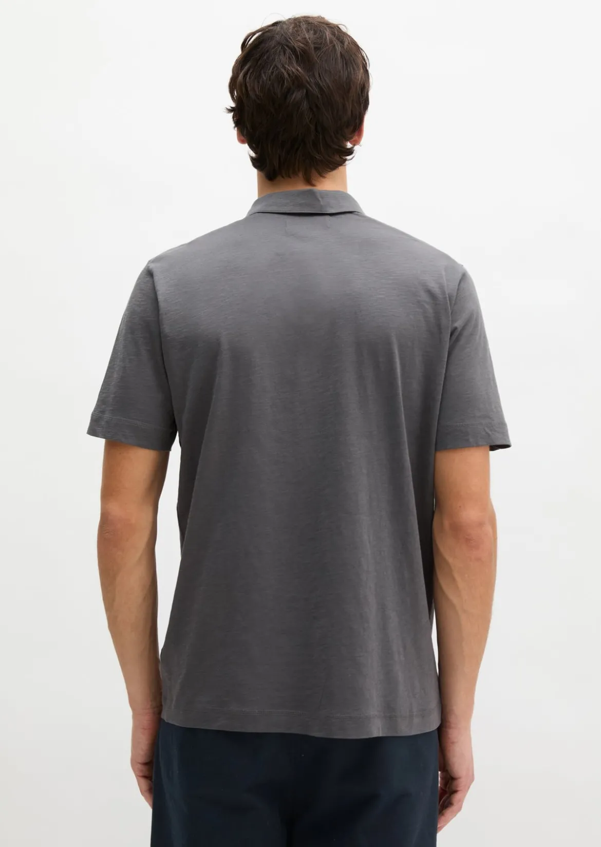 DfC Poloshirt Slub-Jersey regular aus weicher Bio-Baumwolle