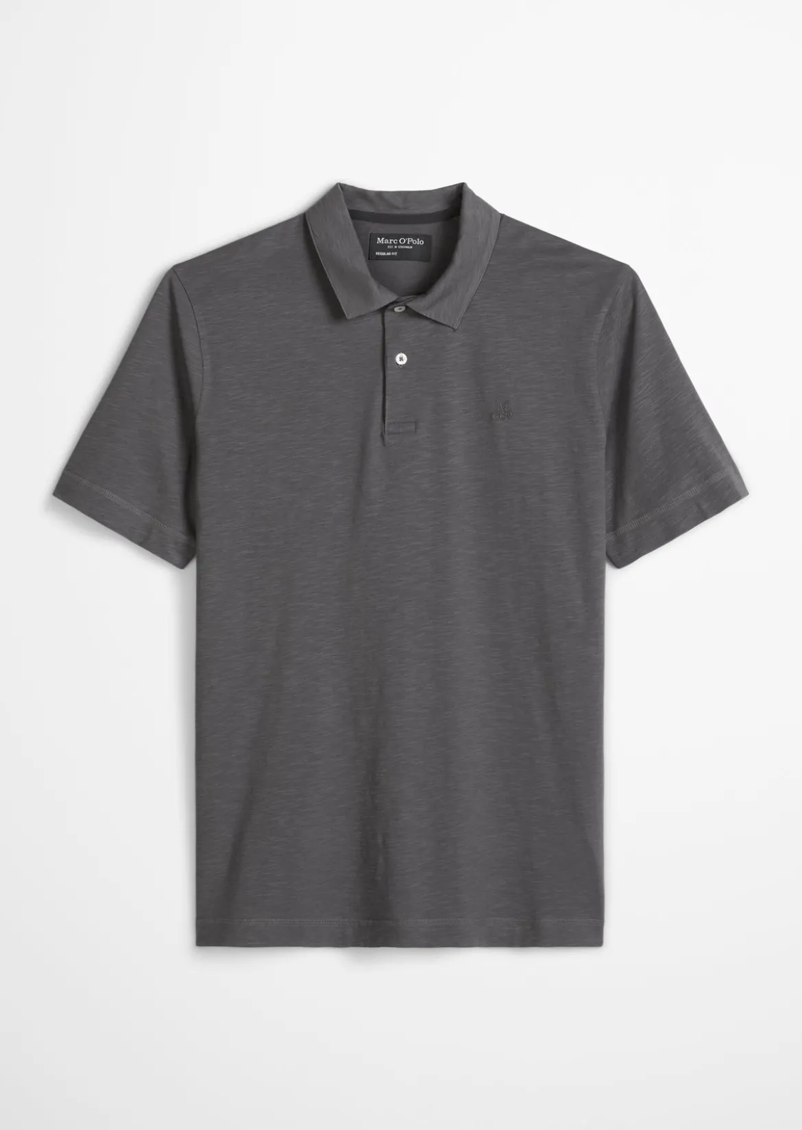 DfC Poloshirt Slub-Jersey regular aus weicher Bio-Baumwolle