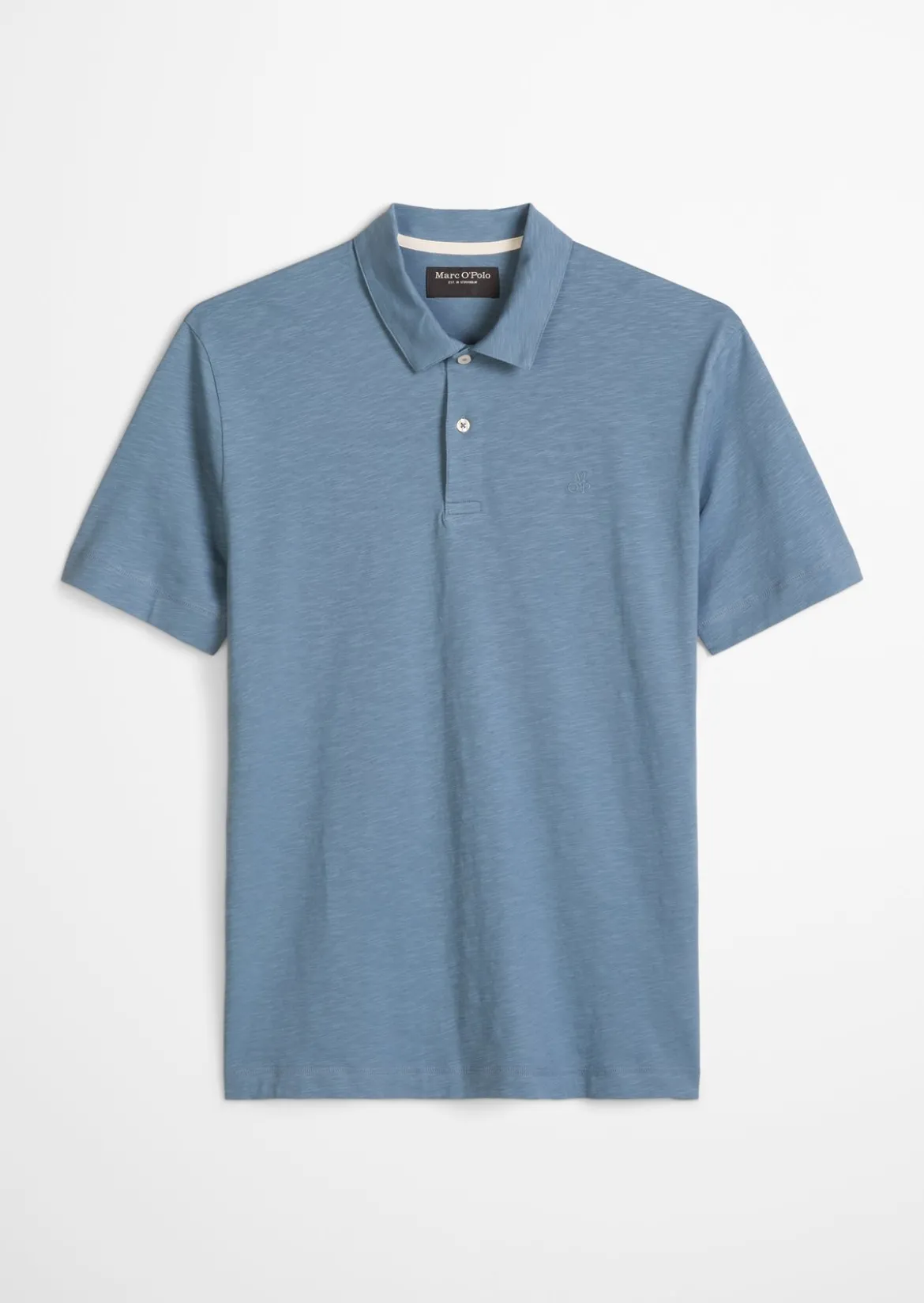 DfC Poloshirt Slub-Jersey regular aus weicher Bio-Baumwolle