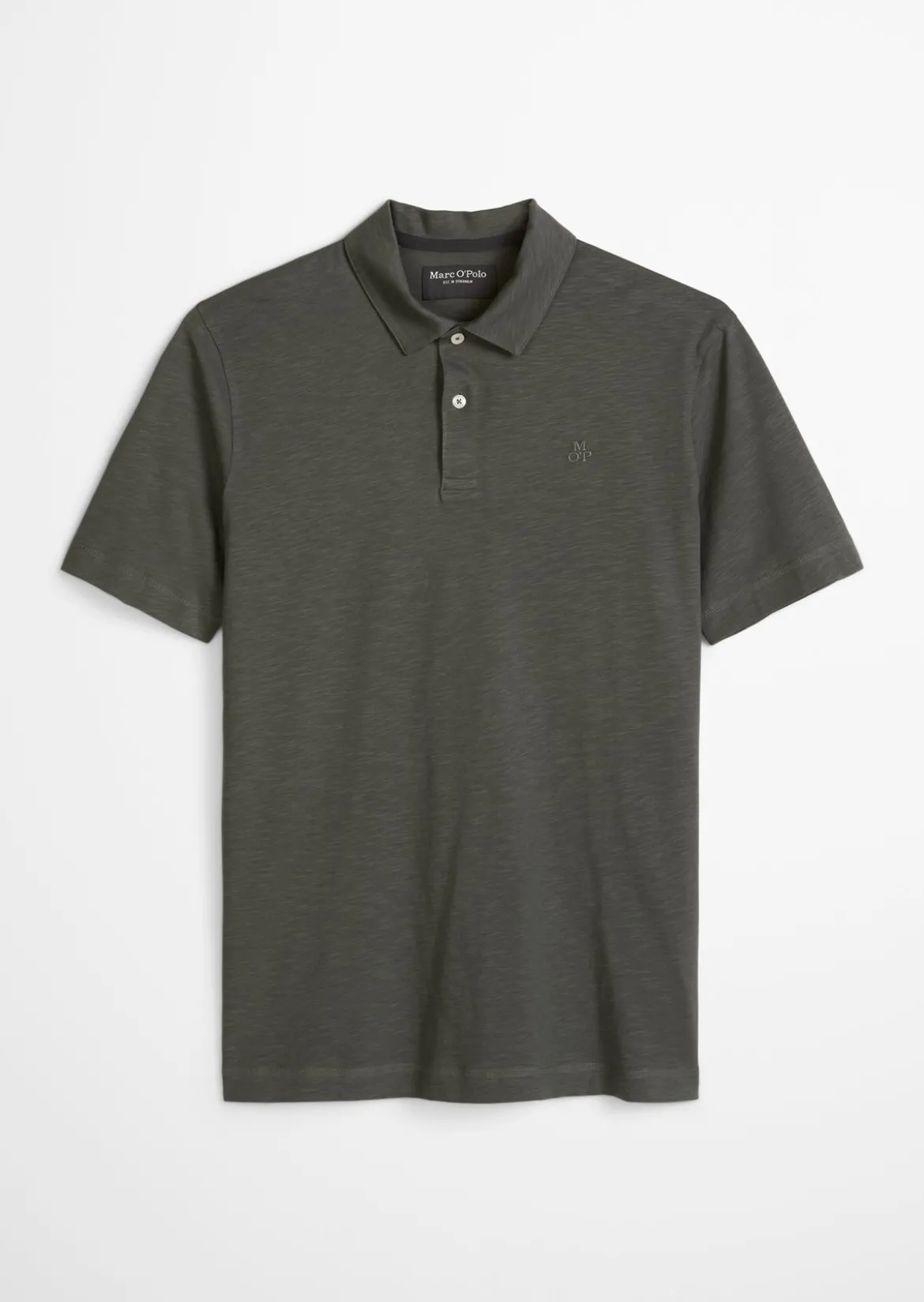 DfC Poloshirt Slub-Jersey regular aus weicher Bio-Baumwolle