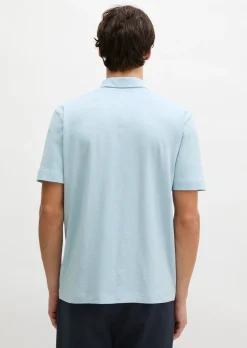 DfC Poloshirt Slub-Jersey regular aus weicher Bio-Baumwolle