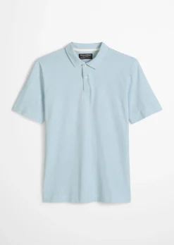 DfC Poloshirt Slub-Jersey regular aus weicher Bio-Baumwolle