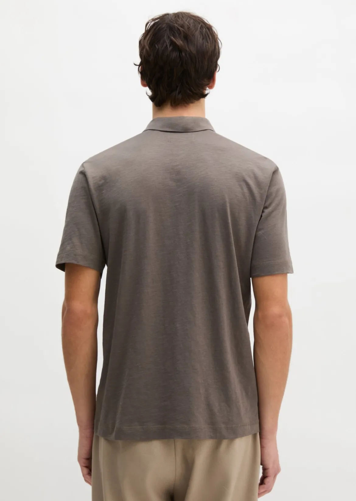 DfC Poloshirt Slub-Jersey regular aus weicher Bio-Baumwolle