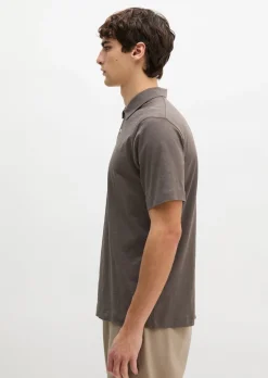DfC Poloshirt Slub-Jersey regular aus weicher Bio-Baumwolle