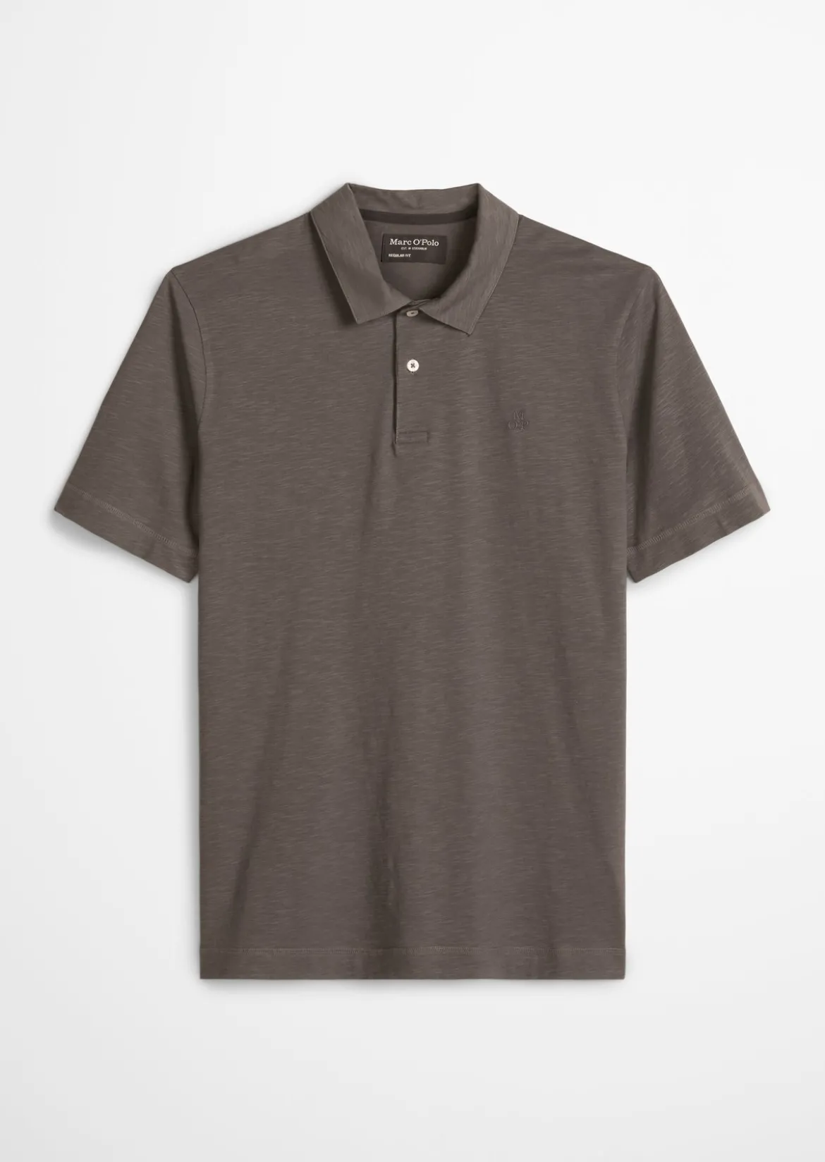 DfC Poloshirt Slub-Jersey regular aus weicher Bio-Baumwolle