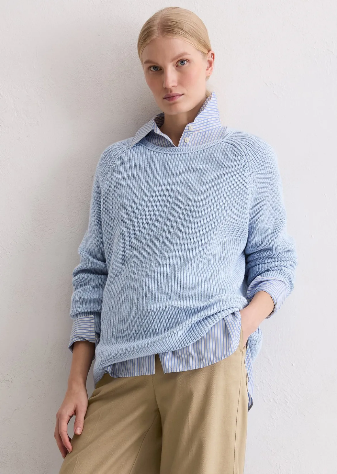 DfC Pullover loose aus Heavy-Weight-Organic-Cotton