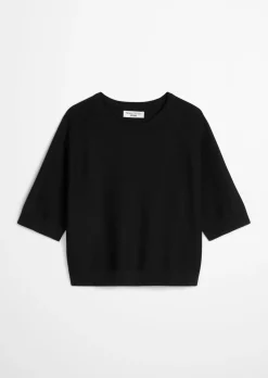 DfC Pullover relaxed aus kompaktem Baumwollgarn