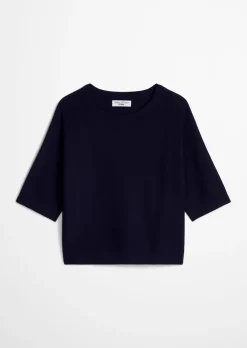 DfC Pullover relaxed aus kompaktem Baumwollgarn