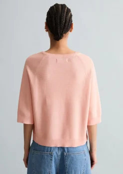 DfC Pullover relaxed aus kompaktem Baumwollgarn