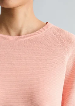DfC Pullover relaxed aus kompaktem Baumwollgarn