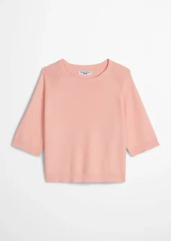 DfC Pullover relaxed aus kompaktem Baumwollgarn