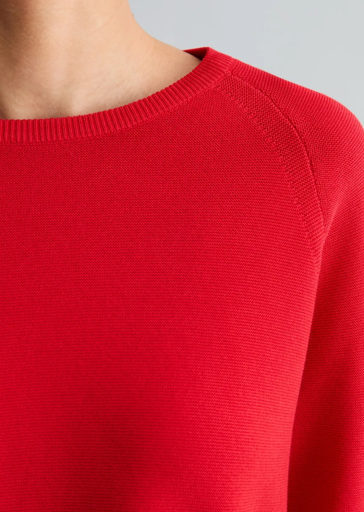 DfC Pullover relaxed aus kompaktem Baumwollgarn