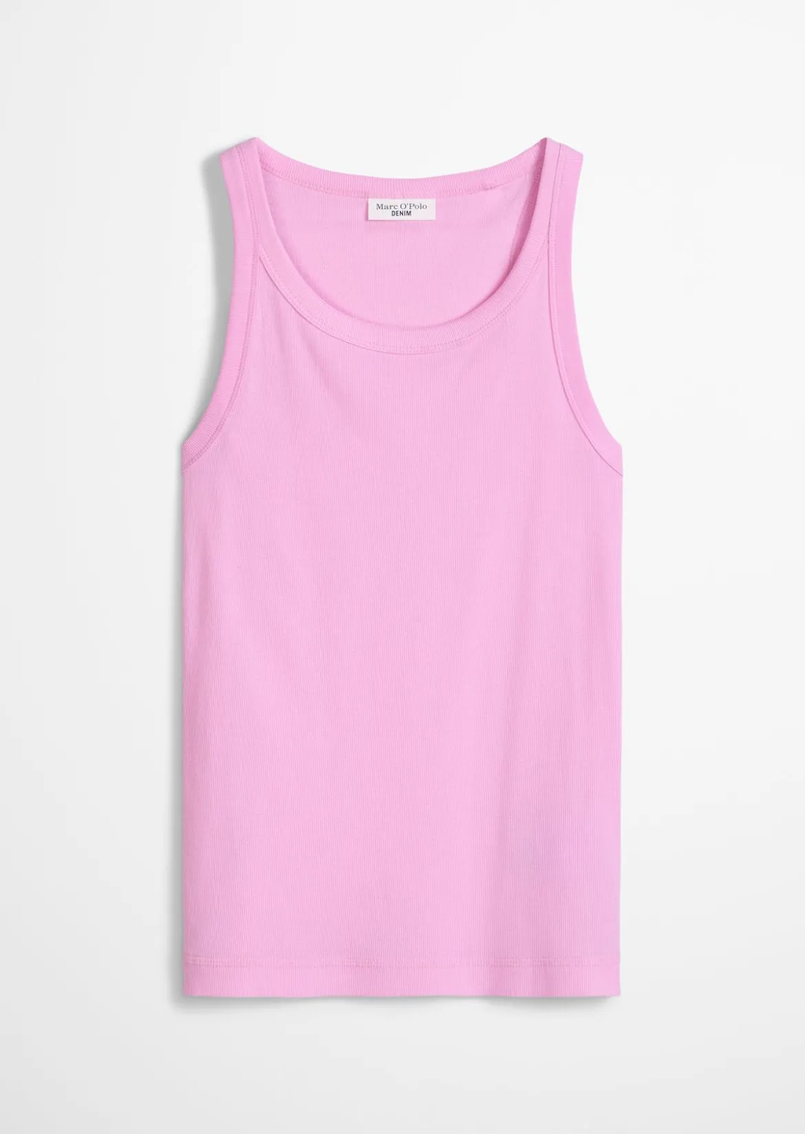 DfC Ripp-Tanktop slim aus Bio-Baumwoll-Stretchjersey