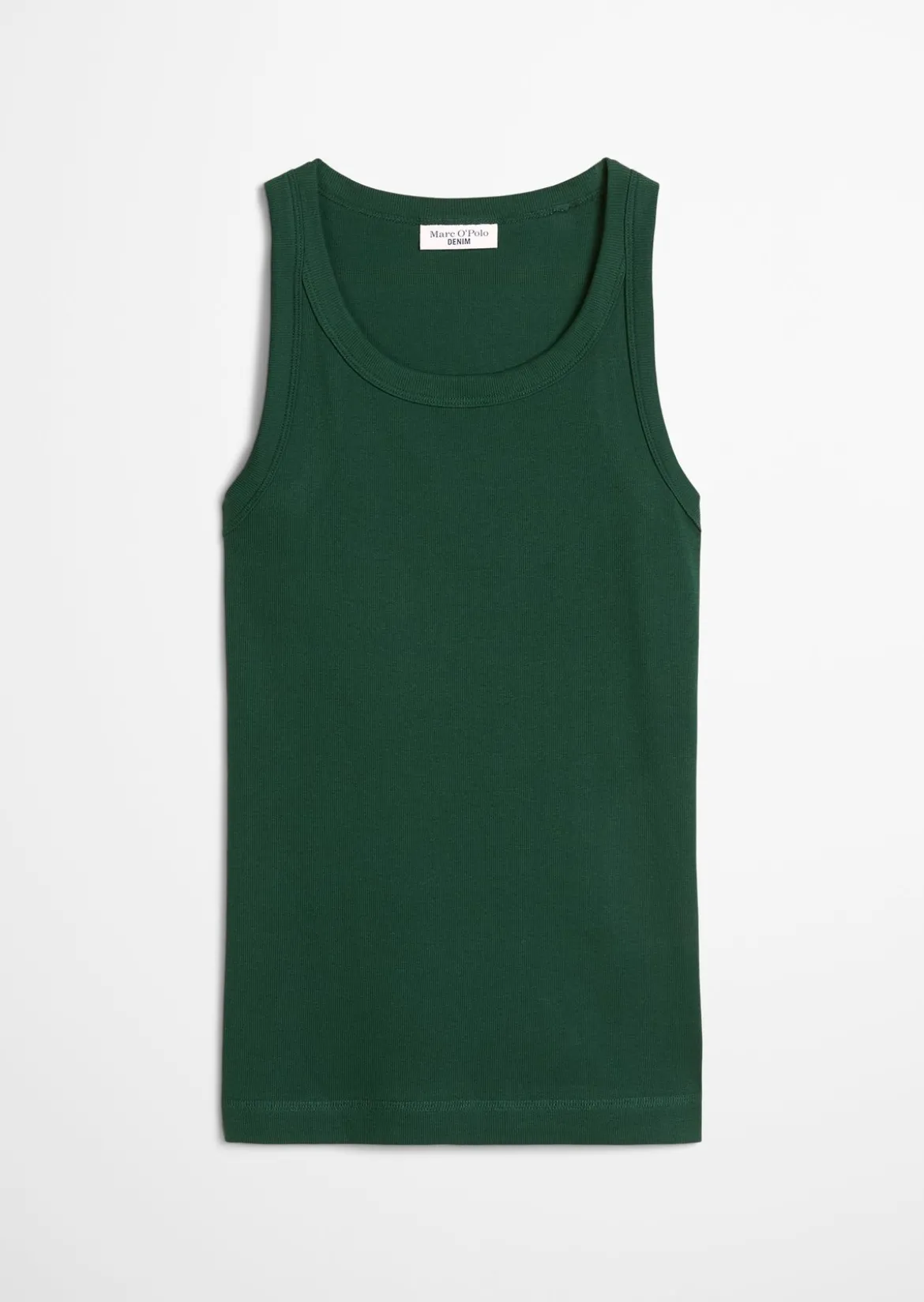 DfC Ripp-Tanktop slim aus Bio-Baumwoll-Stretchjersey