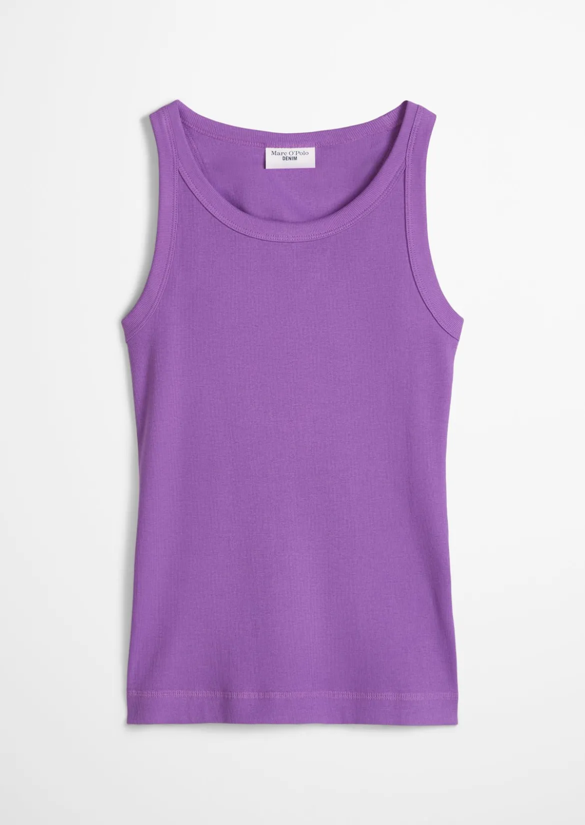 DfC Ripp-Tanktop slim aus Bio-Baumwoll-Stretchjersey
