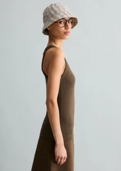 DfC Ripp-Tanktop slim aus Bio-Baumwoll-Stretchjersey