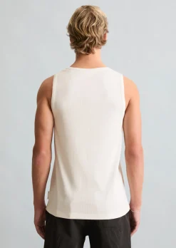 DfC Ripp-Tanktop slim aus Bio-Baumwoll-Mix