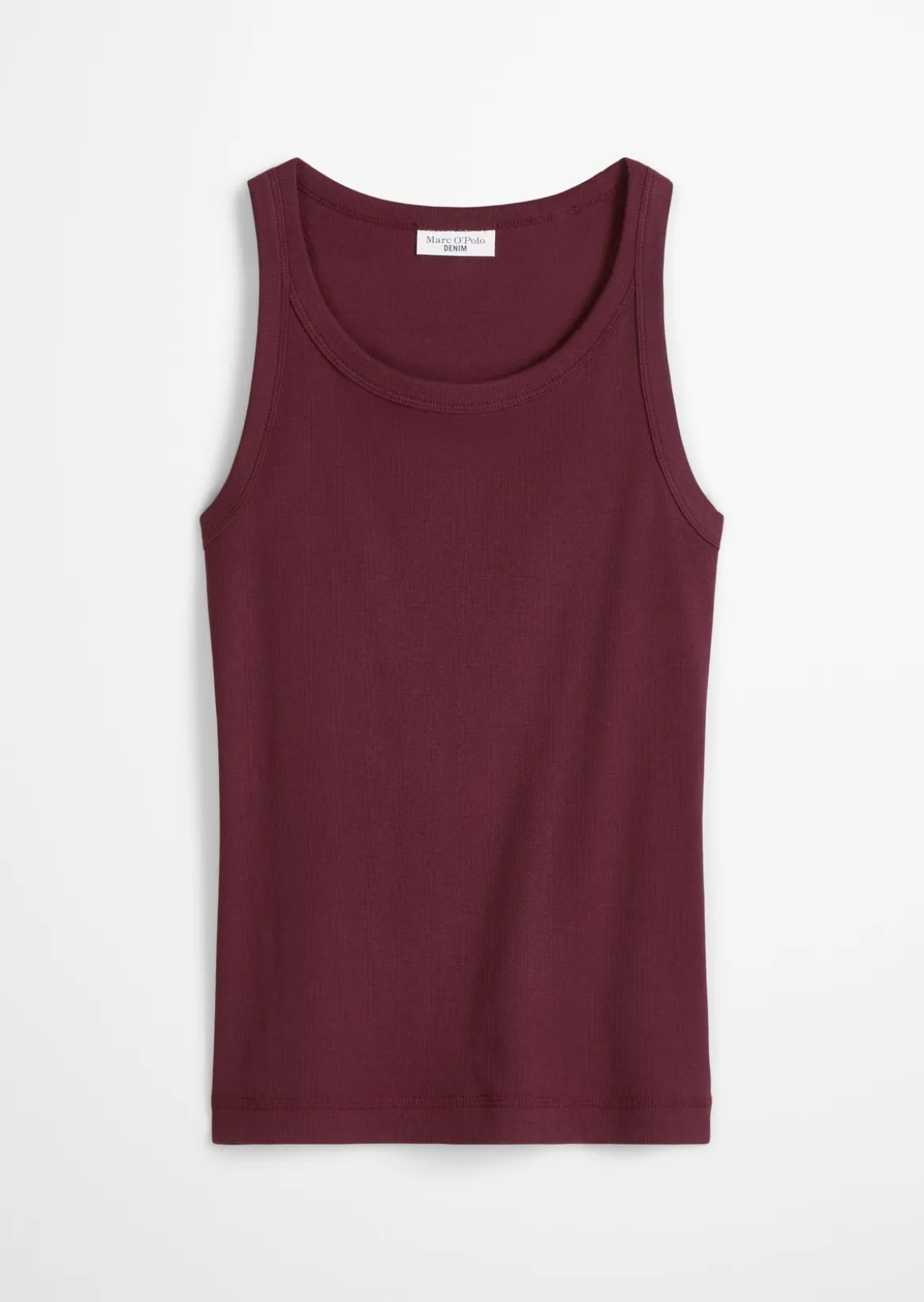 DfC Ripp-Tanktop slim aus Bio-Baumwoll-Stretchjersey