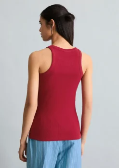 DfC Ripp-Top slim aus reinem Organic Cotton