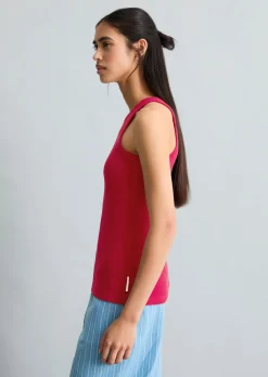DfC Ripp-Top slim aus reinem Organic Cotton